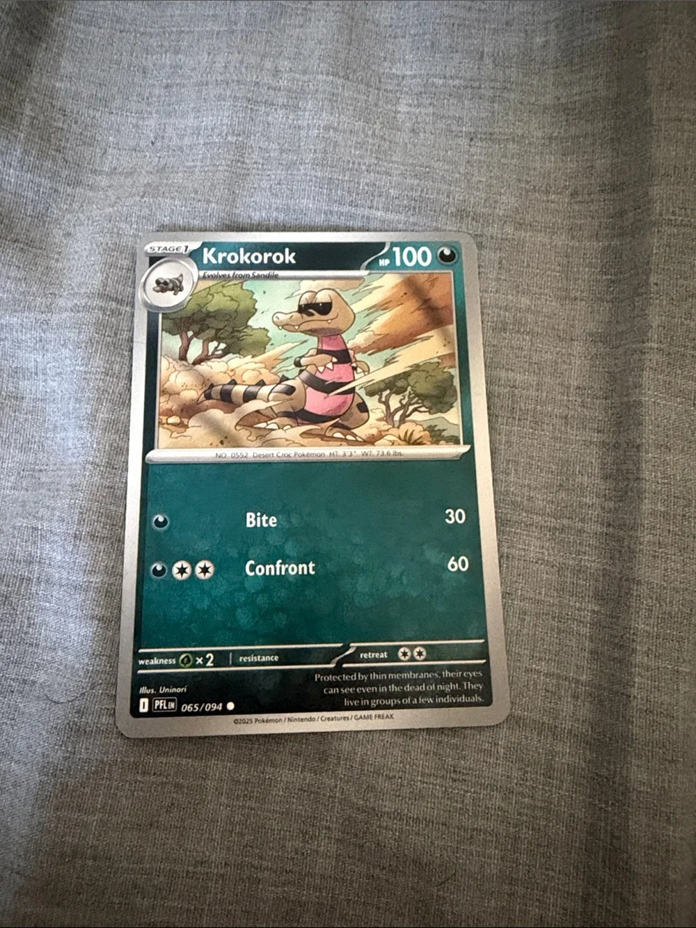 Ten pokemon cards (cards shown in the pictures).